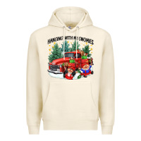 Tofu hanging with my gnomies Premium Hoodie - CowGirlArtShop
