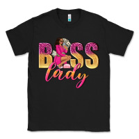 Black boss lady afro woman Classic Tee - NancyCooperArtShop