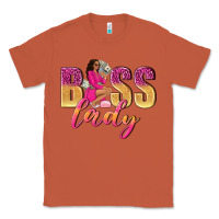 Copper boss lady afro woman Classic Tee - NancyCooperArtShop