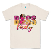 Natural boss lady afro woman Classic Tee - NancyCooperArtShop