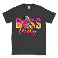 Smoke boss lady afro woman Classic Tee - NancyCooperArtShop