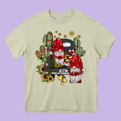 Farm Truck,noel Gnome Heavy Core Tee Designed By Jahusdesignshop