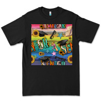 Black graduation seamless pattern Premium Tee - BundleAndBundleShop