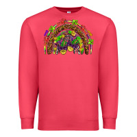Cardinal Mardi Gras rainbow Premium Sweatshirt - HowdyJamesFarm