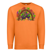 Carrot Mardi Gras rainbow Premium Sweatshirt - HowdyJamesFarm