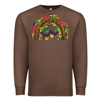 Chestnut Mardi Gras rainbow Premium Sweatshirt - HowdyJamesFarm