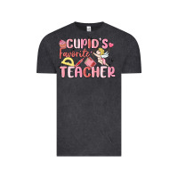 Vintage Black cupid's favorite teacher Vintage Tee - MaliasSmallBusiness
