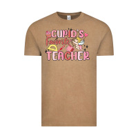 Vintage Coffee cupid's favorite teacher Vintage Tee - MaliasSmallBusiness