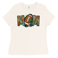Bone American football mom Ladies Tee - Jasminsmagicworld