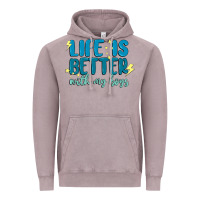 Vintage Zinc life is better with my boys Vintage Hoodie - MaliasSmallBusiness
