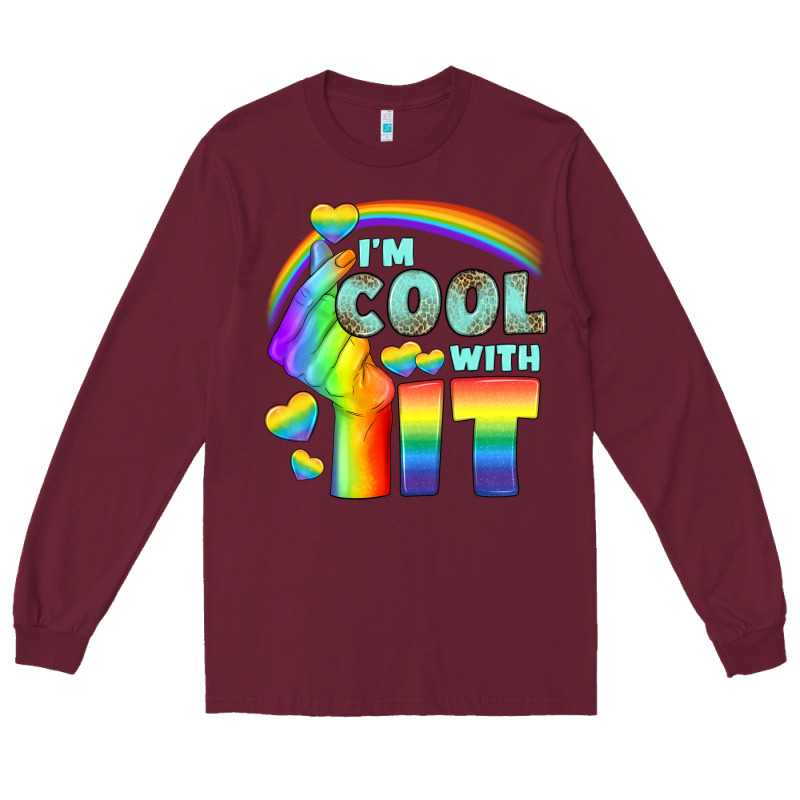 Lgbtq İ'm Cool With İt Long Sleeve Tee by BundleAndBundleShop | Teevron