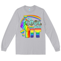 Moon Dust Lgbtq İ'm Cool With İt Long Sleeve Tee - BundleAndBundleShop