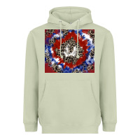 Matcha patriotic tie dye Heavyweight Hoodie - CowGirlArtShop