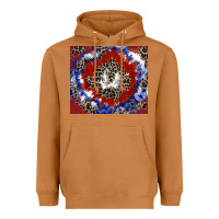 Meerkat patriotic tie dye Heavyweight Hoodie - CowGirlArtShop