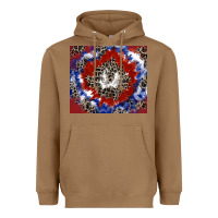 Toasted Coconut patriotic tie dye Heavyweight Hoodie - CowGirlArtShop