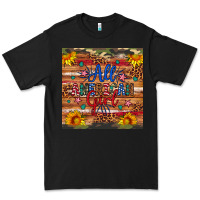 Black all american girl Premium Tee - Artiststas