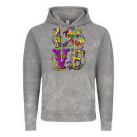 Cloud Rock mardi gras love with king cake Vintage Hoodie - RanaPortraitStore