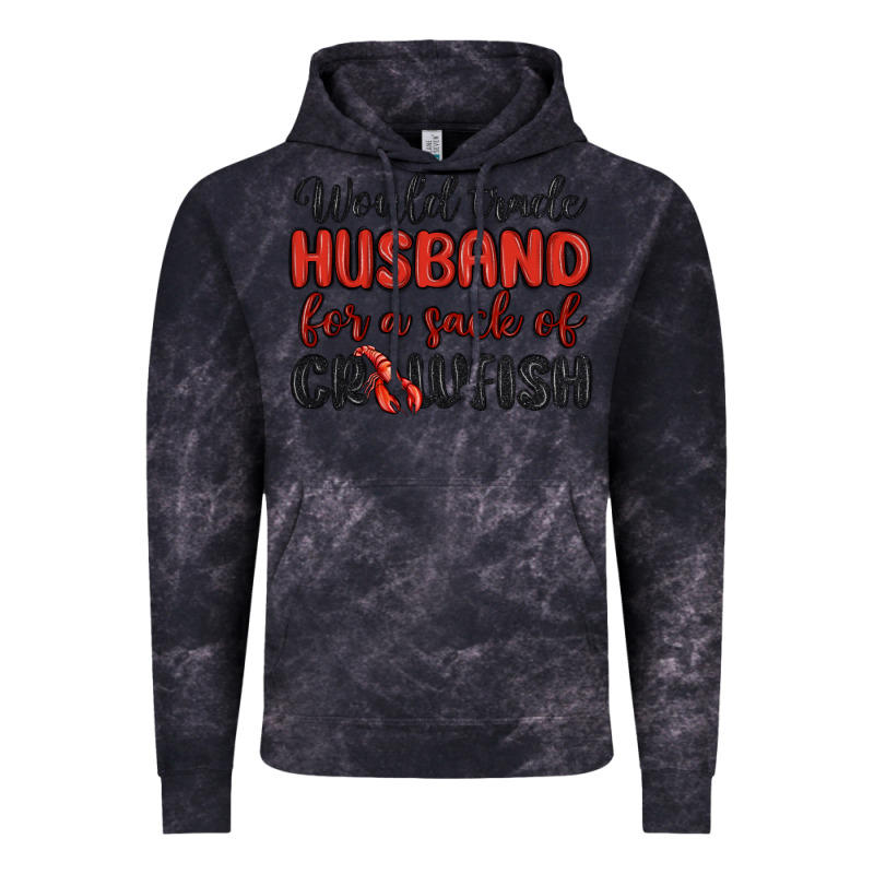 Would Trade Husband For A Sack Of Crawfish Vintage Hoodie by MaliasSmallBusiness | Teevron