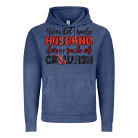 Vintage Denim would trade husband for a sack of crawfish Vintage Hoodie - MaliasSmallBusiness