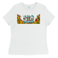 White i do it for the aha moments libbey glass Ladies Tee - BundleAndBundleShop