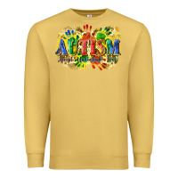 Antique Gold Autism accept understand love Premium Sweatshirt - CowGirlArtShop