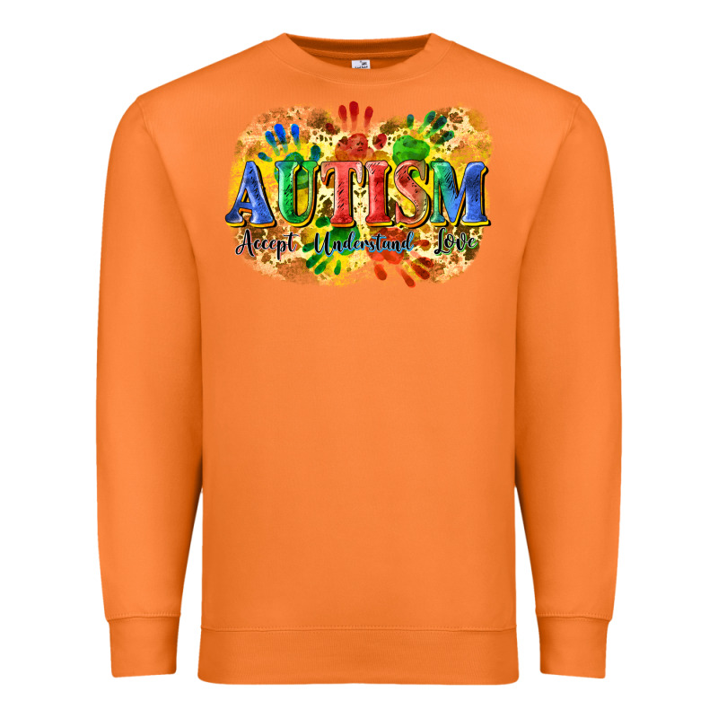 Autism Accept Understand Love Premium Sweatshirt by CowGirlArtShop | Teevron