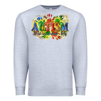 Heather Grey Autism accept understand love Premium Sweatshirt - CowGirlArtShop