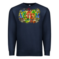 Navy Autism accept understand love Premium Sweatshirt - CowGirlArtShop