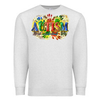 Oatmeal Heather Autism accept understand love Premium Sweatshirt - CowGirlArtShop