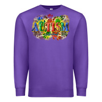 Purple Autism accept understand love Premium Sweatshirt - CowGirlArtShop