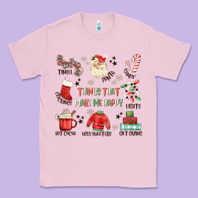 Thing That Make Me Happy Classic Tee Designed By Maliassmallbusiness