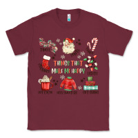 Burgundy thing that make me happy Classic Tee - MaliasSmallBusiness
