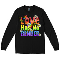 Black Love Has No Gender Pride Lgbtq Long Sleeve Tee - BundleAndBundleShop