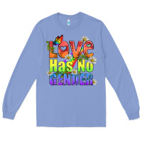 Colony Blue Love Has No Gender Pride Lgbtq Long Sleeve Tee - BundleAndBundleShop