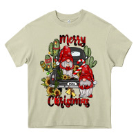 Farm Truck,merry Christmas Gnome Heavy Core Tee | Teevron