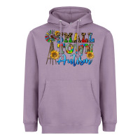 Lavender small town autism Heavyweight Hoodie - CowGirlArtShop