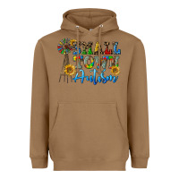 Toasted Coconut small town autism Heavyweight Hoodie - CowGirlArtShop