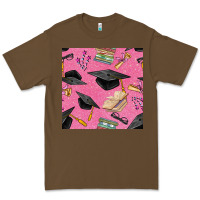 Cacao pink glitter graduation seamless pattern Premium Tee - BundleAndBundleShop