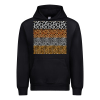 Foreset Green safari animals seamless pattern Urban Hoodie - BundleAndBundleShop