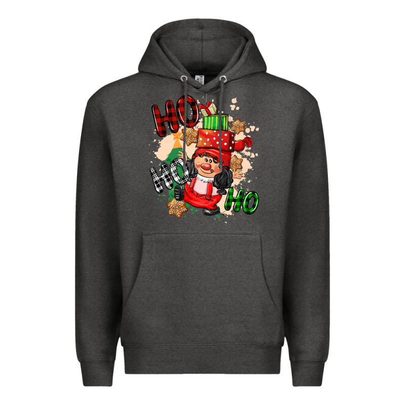 Ho Ho Ho Girl Gnome Premium Hoodie by CowGirlArtShop | Teevron