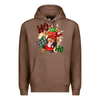 Chestnut ho ho ho girl gnome Premium Hoodie - CowGirlArtShop