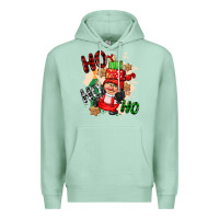 Seafoam ho ho ho girl gnome Premium Hoodie - CowGirlArtShop