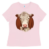 Bubblegum Pink hareford Ladies Tee - JahusDesignShop