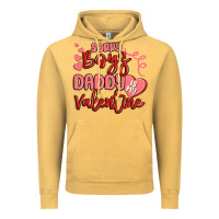 Vintage Mustard sorry boys daddy is my valentine Vintage Hoodie - MaliasSmallBusiness