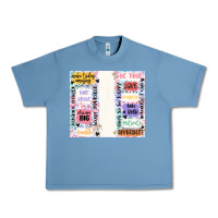 Pebble Blue positive affirmation Urban Heavy Tee - MaliasSmallBusiness