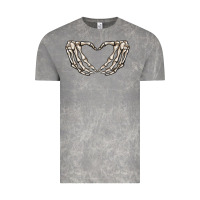 Cloud Rock skeleton heart Vintage Tee - MaliasSmallBusiness