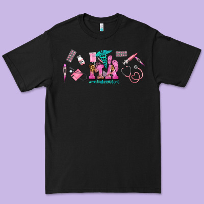Medical Assistant Elements Premium Tee Designed By Adodesignshop