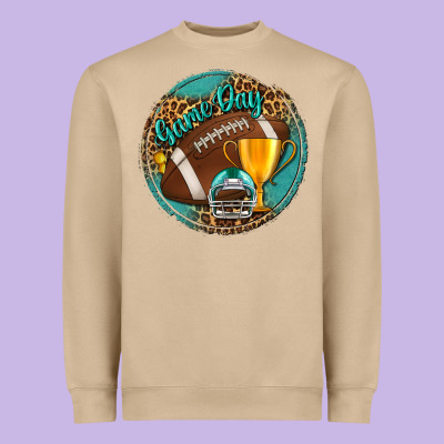 Game Day Heavyweight Sweatshirt Designed By Bundleandbundleshop