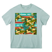Arona camouflage serape gemstone seamless pattern Heavy Core Tee - BundleAndBundleShop