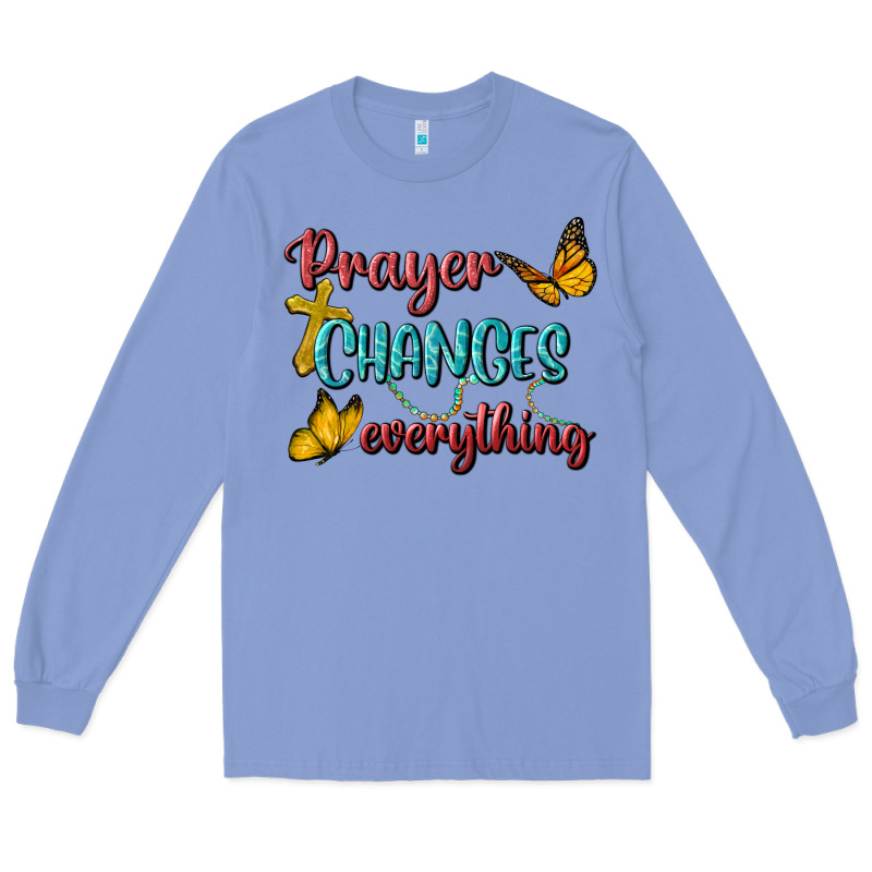 Prayer Changes Everything Long Sleeve Tee by BundleAndBundleShop | Teevron
